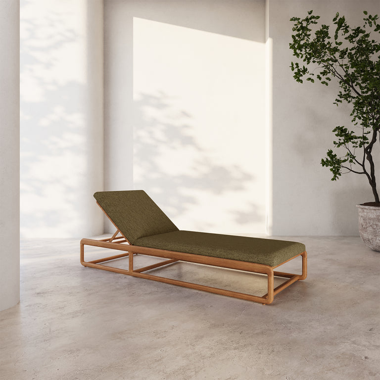 Dock Teak Chaise Lounge