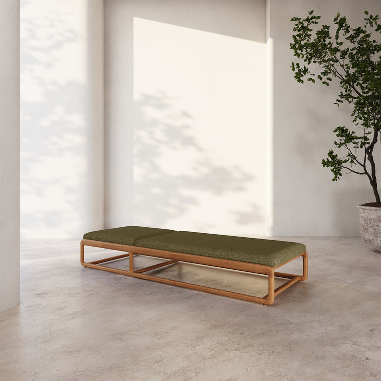 Dock Teak Chaise Lounge