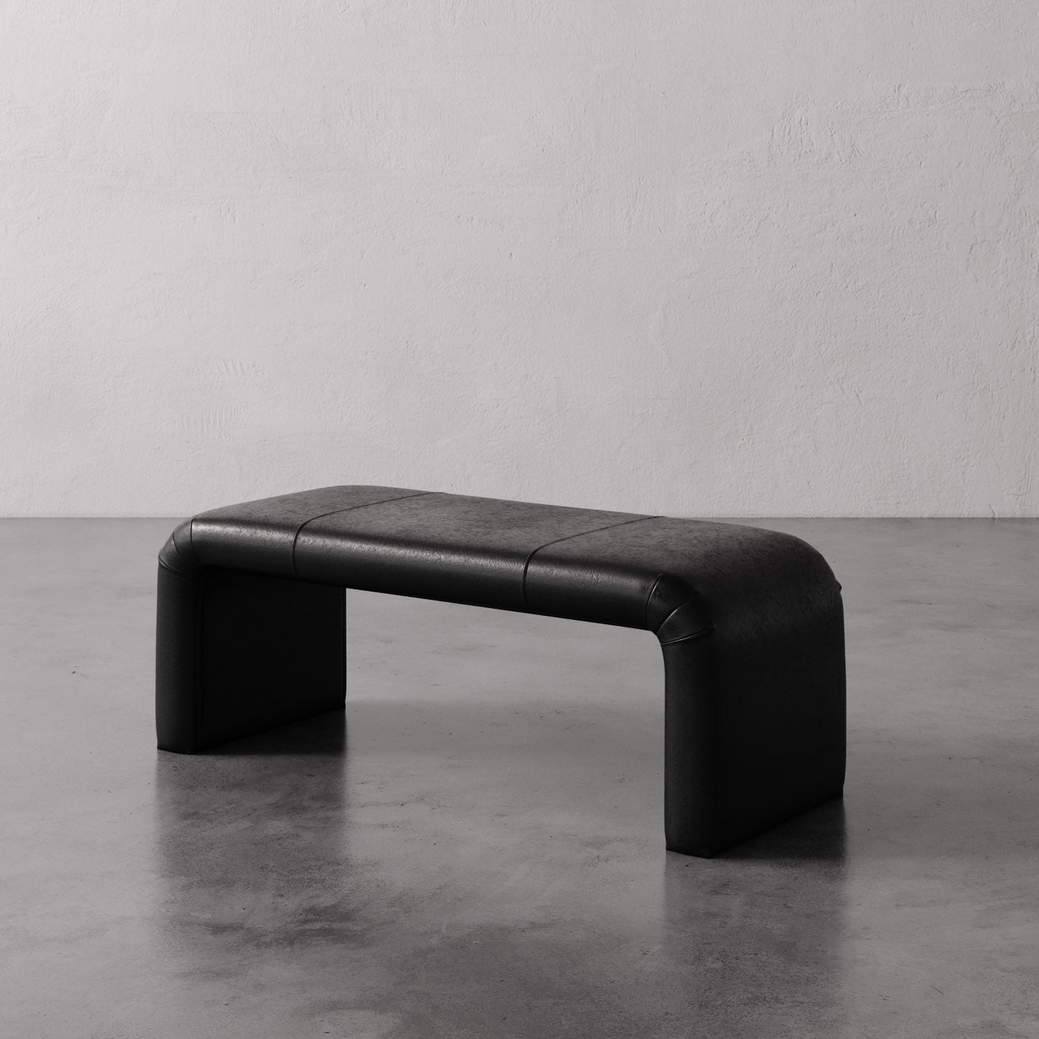 Nadia Leather Bench