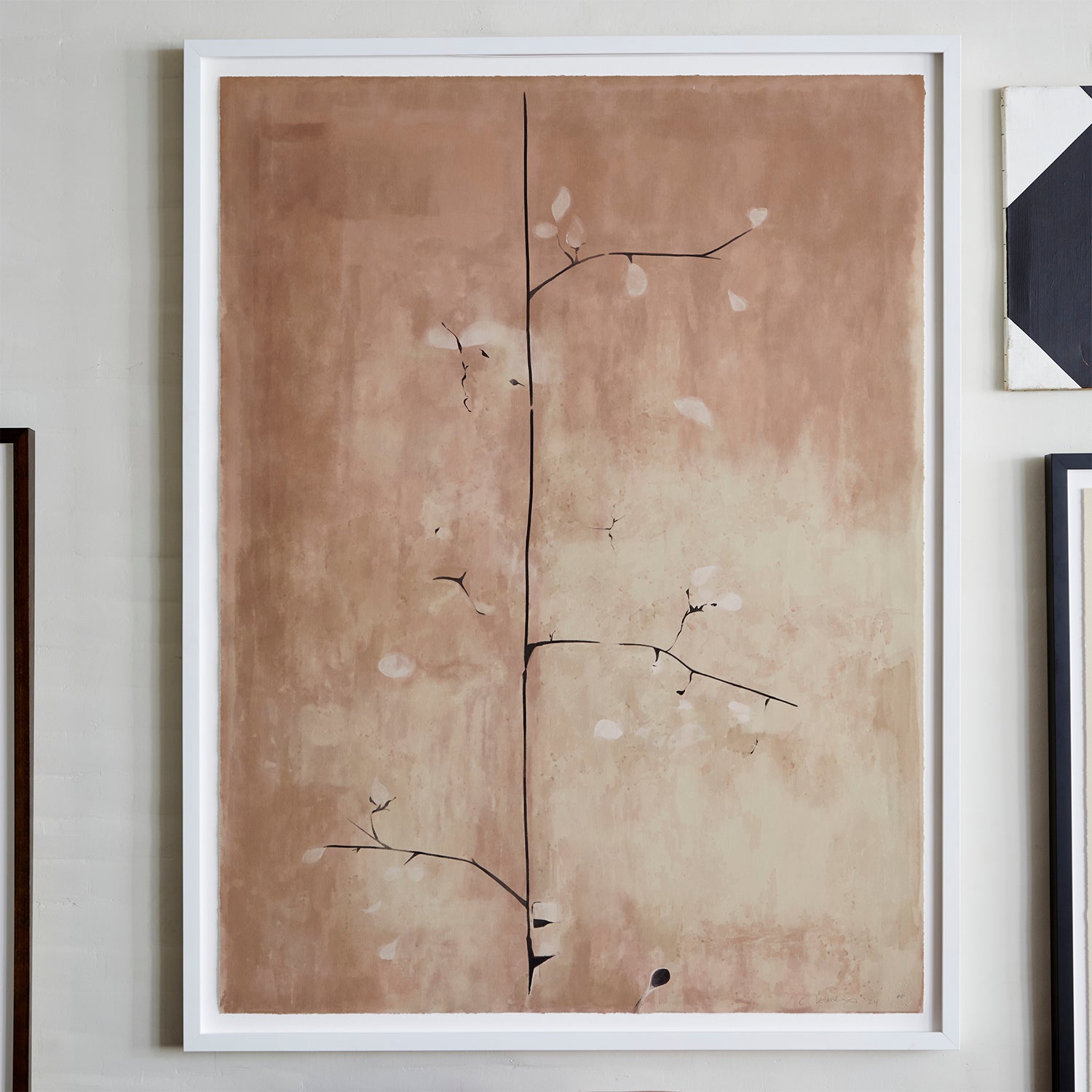 Framed Test Print of Pétal de Kyoto Limited Edition Art Print