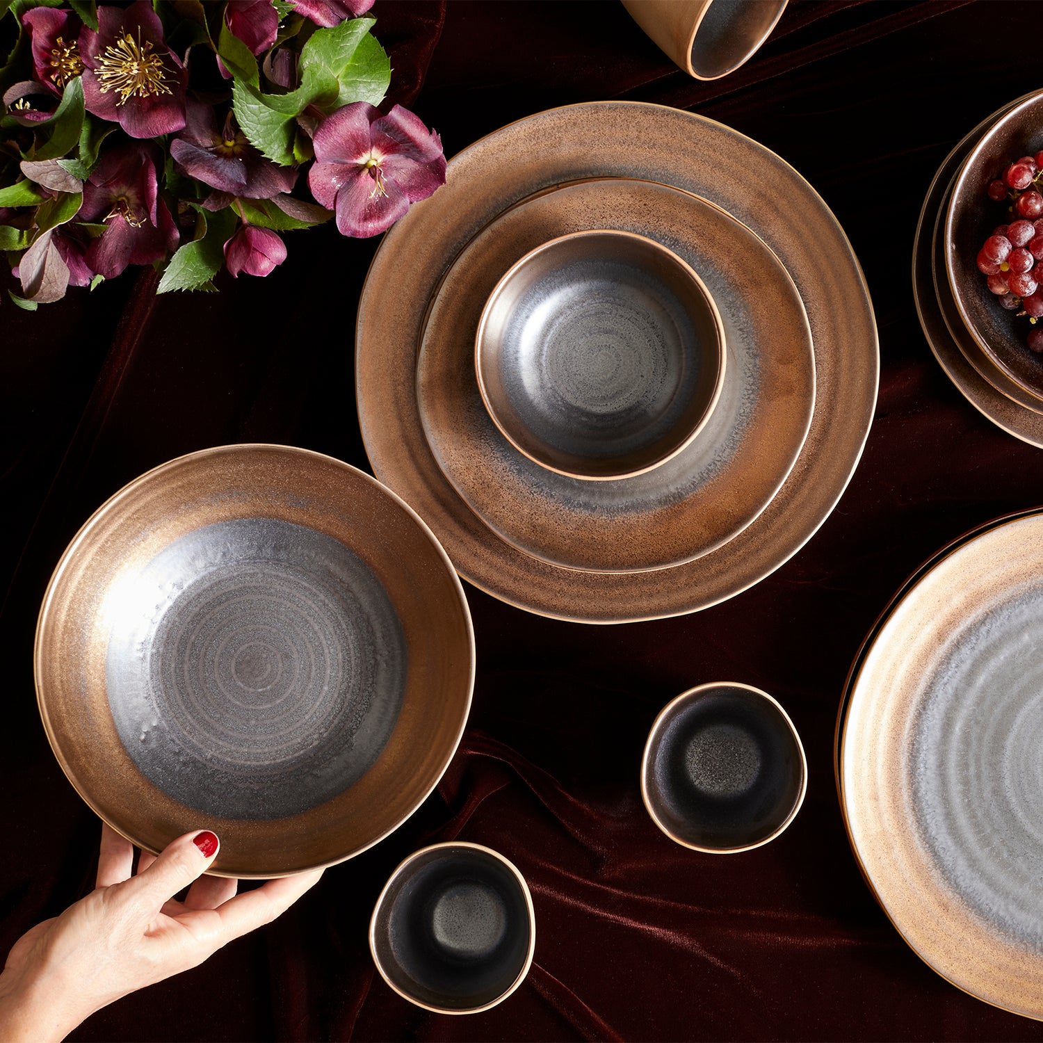 Akita Stoneware Dinner Plate, Set of 4