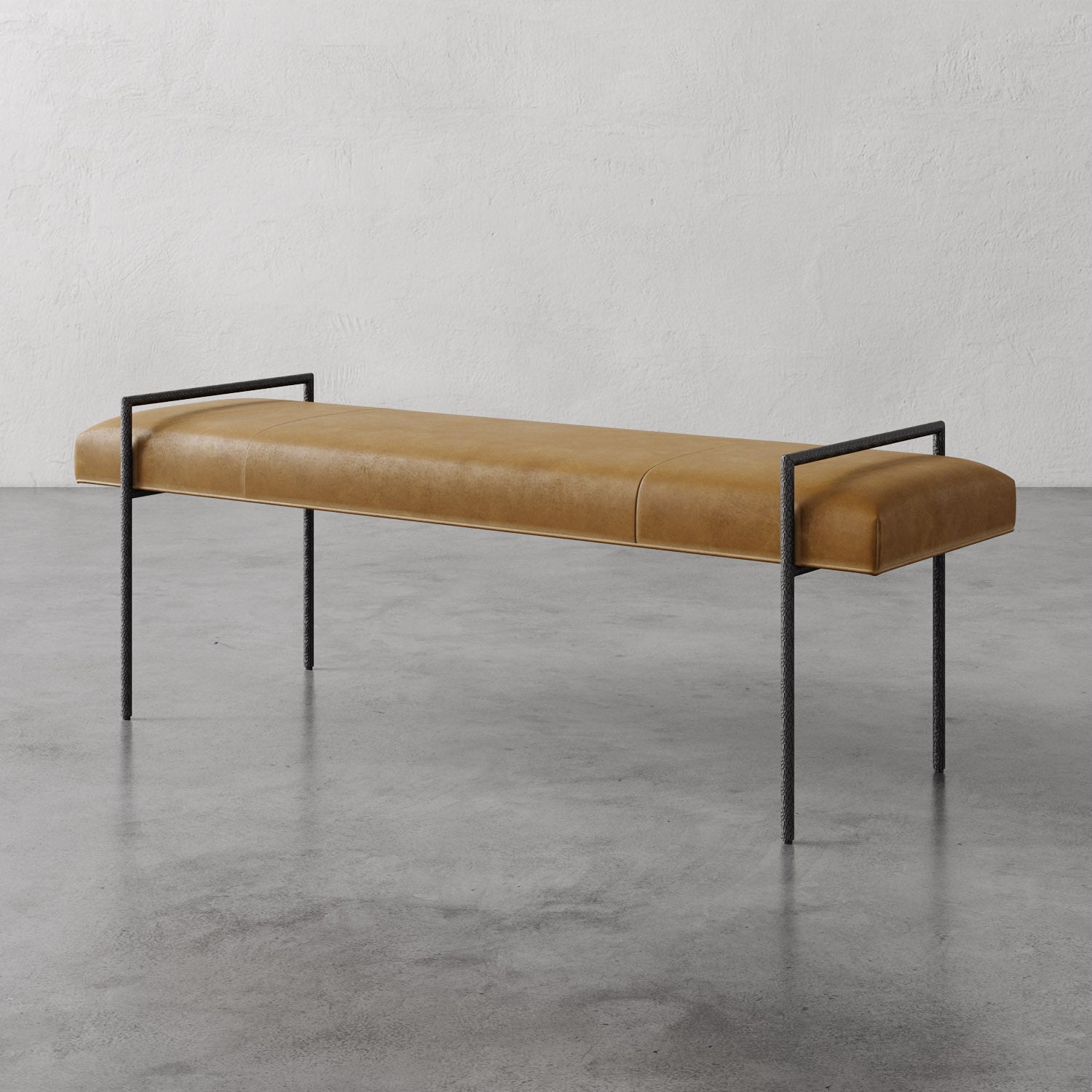 Imane Leather 60" Bench / Ottoman