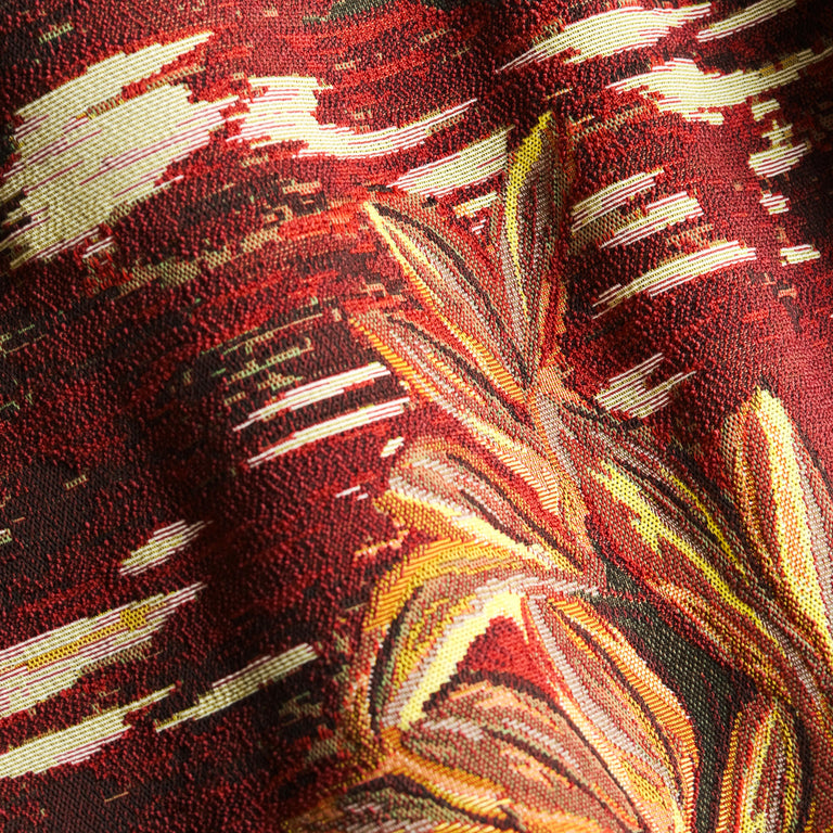 Oasis Grenat — Métaphores fabric by the yard