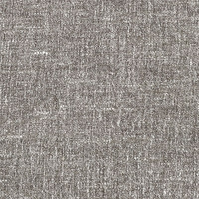 Lemieux et Cie Washed Belgian Linen swatch in warm gray with subtle texture, shown on white studio backdrop.
