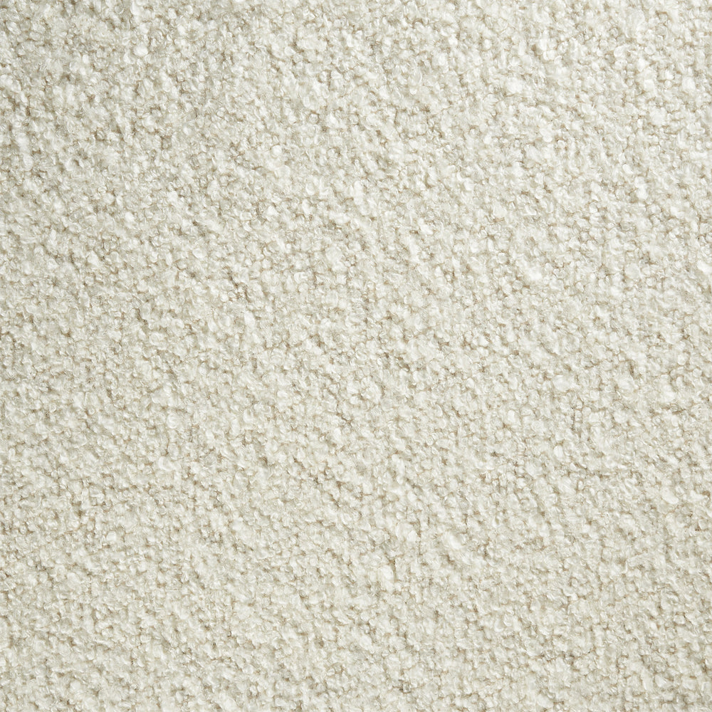 Lemieux et Cie Luxe Berbers & Bouclés in cream, textile swatch showing tactile looped surface with organic texture variation