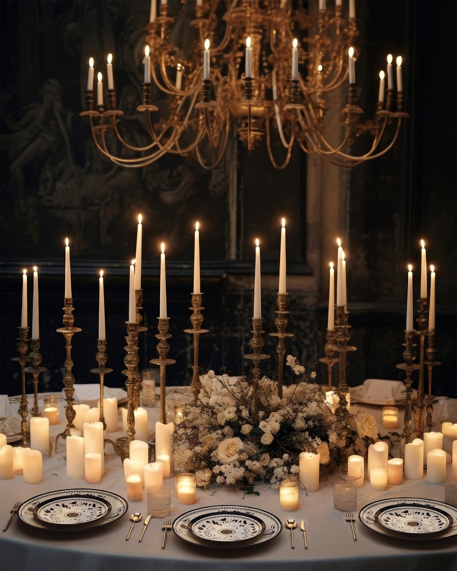 Bruges Porcelain, 16-Piece Dinnerware Set