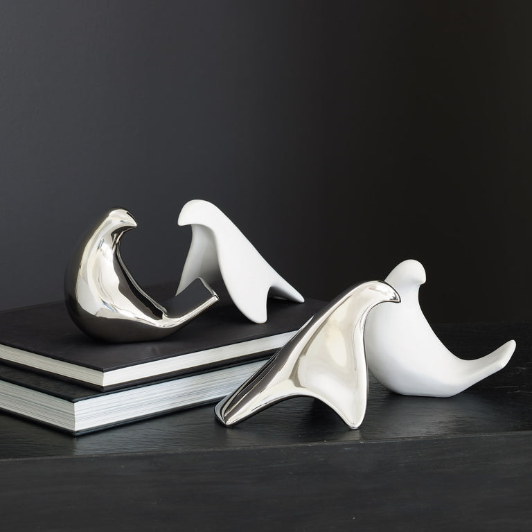 Les Animaux : Moineau (Bright Silver)