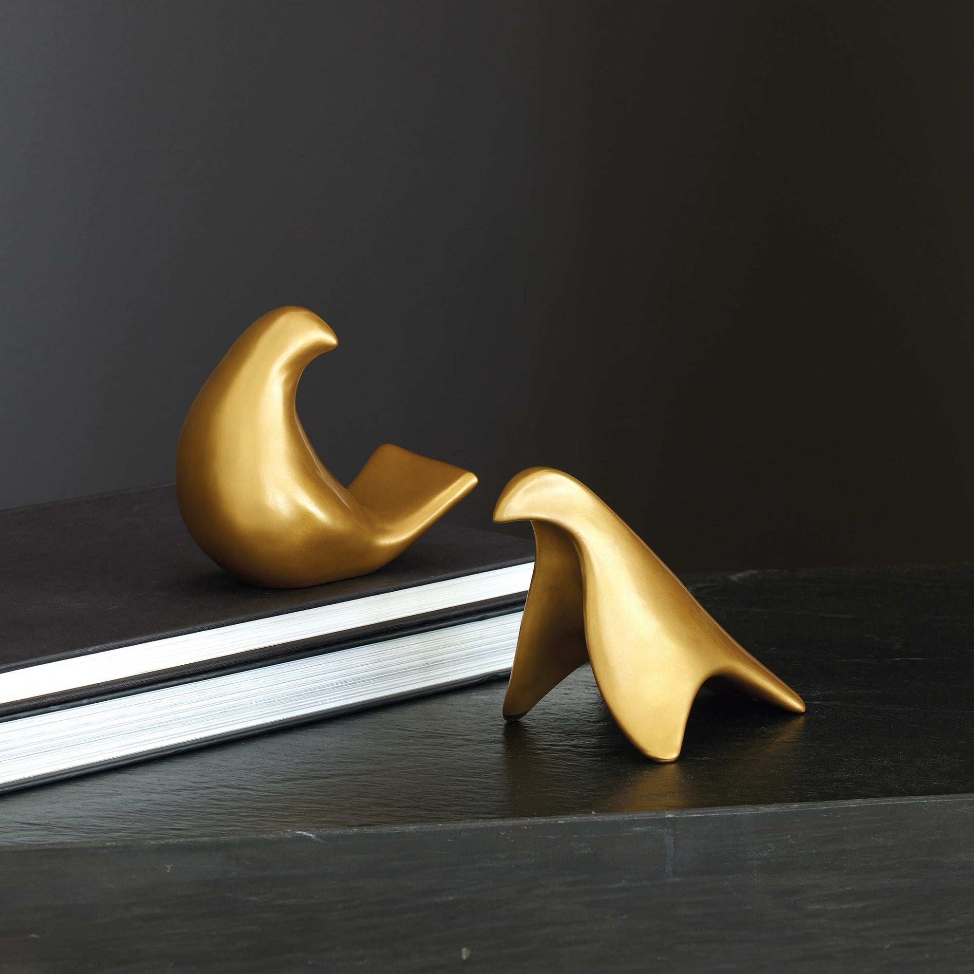 Les Animaux: Colombe (Matte Gold)