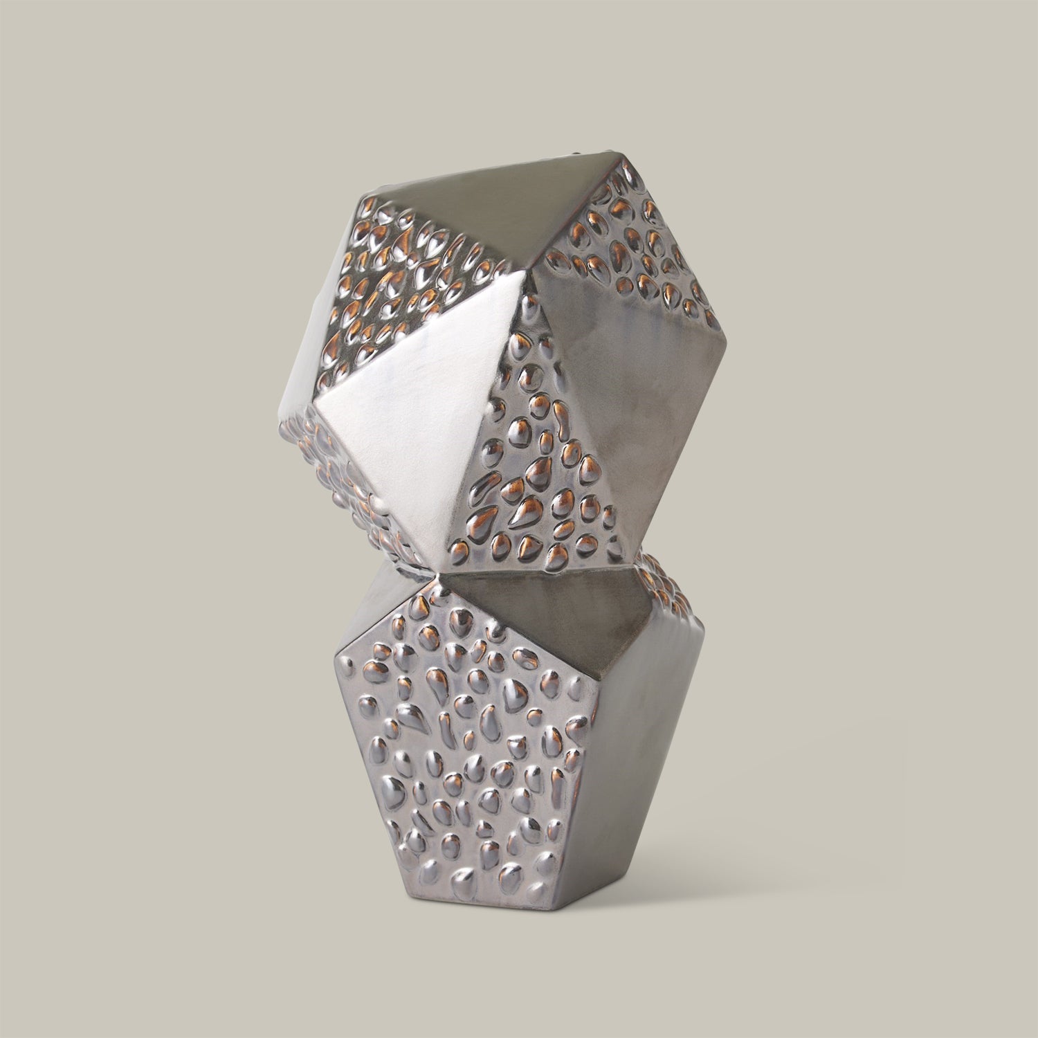 Les Facettes Sculpture (Gunmetal)