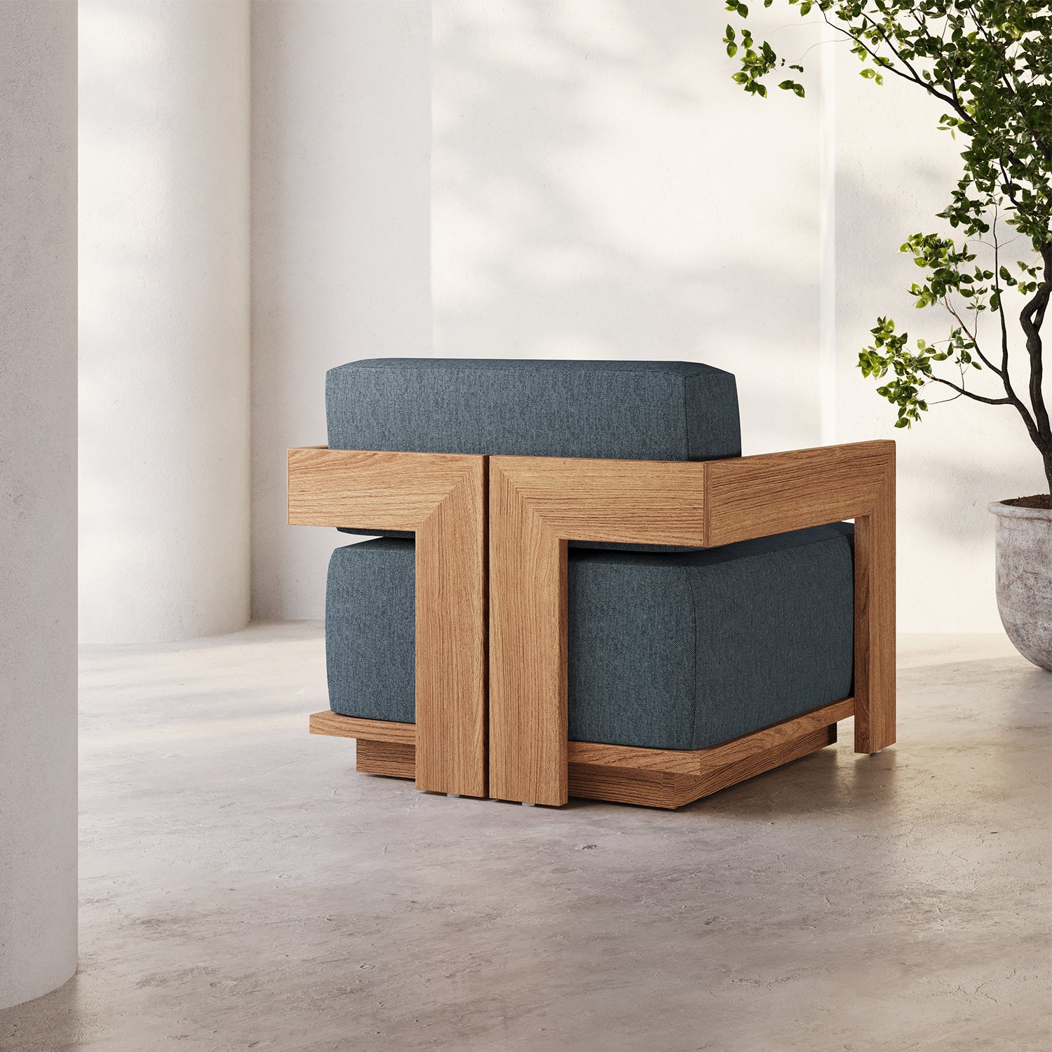 S2 Teak Lounge Chair