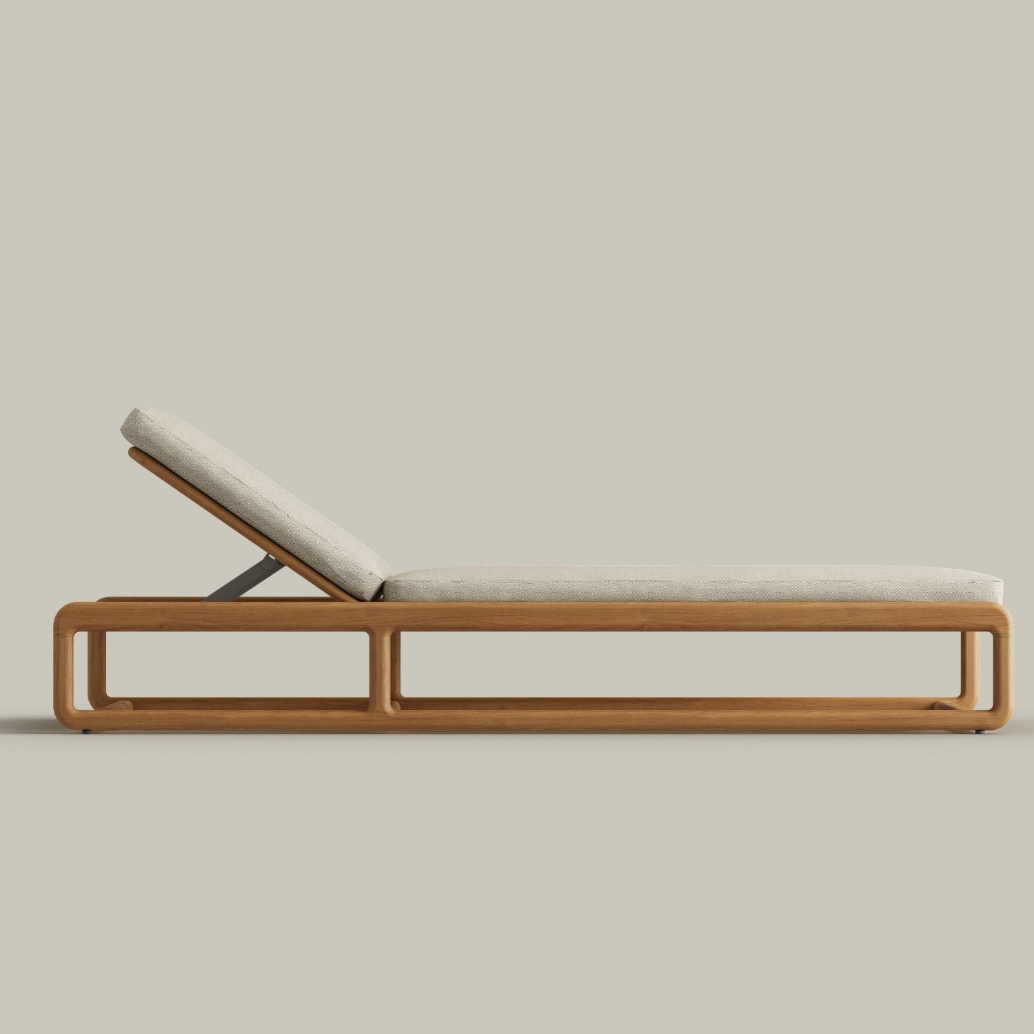 Dock Teak Chaise Lounge