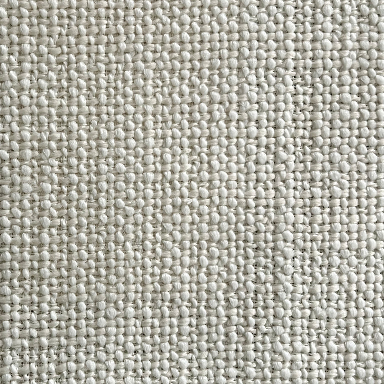 Lemieux et Cie Chunky Basketweave in ivory, textured woven swatch with tactile nubby surface in close-up detail view.