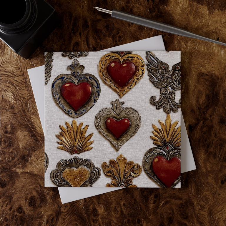 Corazon Sagrado Greeting Card Set
