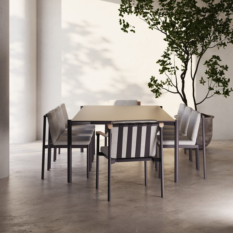 Hudson 84" Rectangular Dining Table