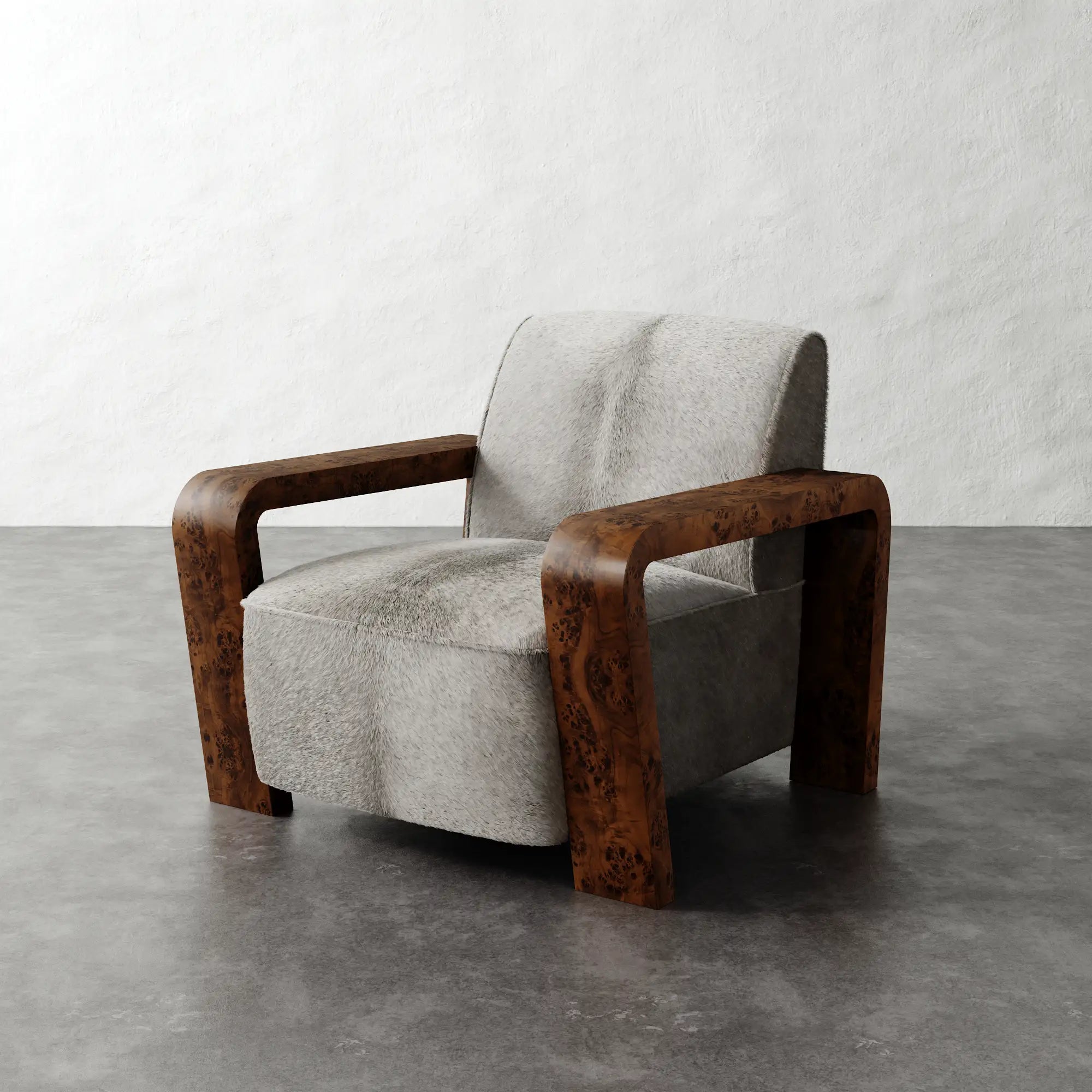 Dumas Leather Lounge Chair