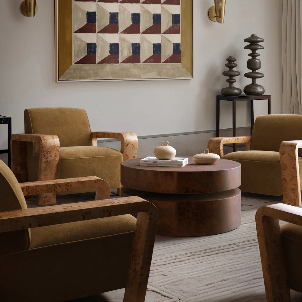 Dumas Custom Upholstered Chair