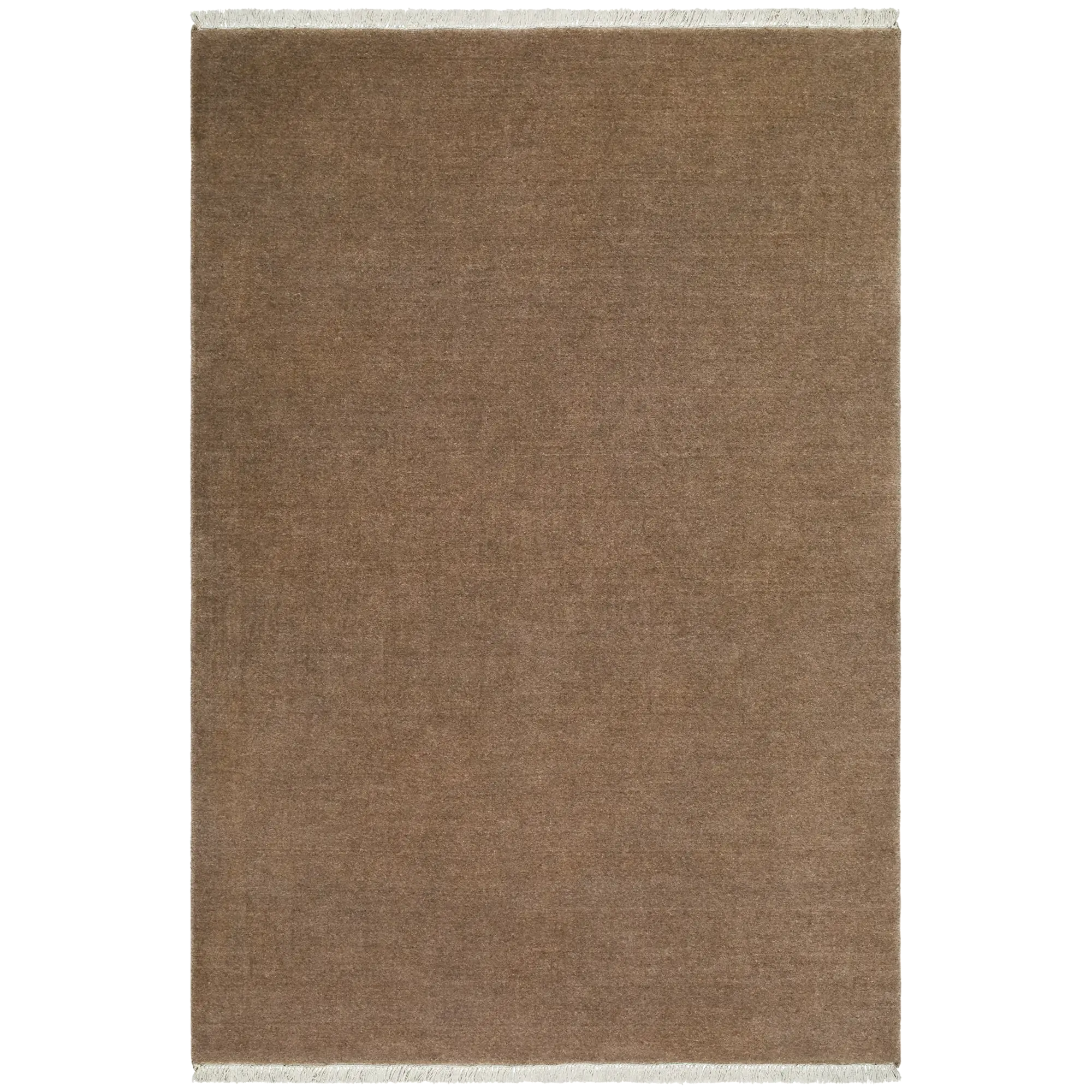 Plume Handmade Wool Rug (Desert Tan)