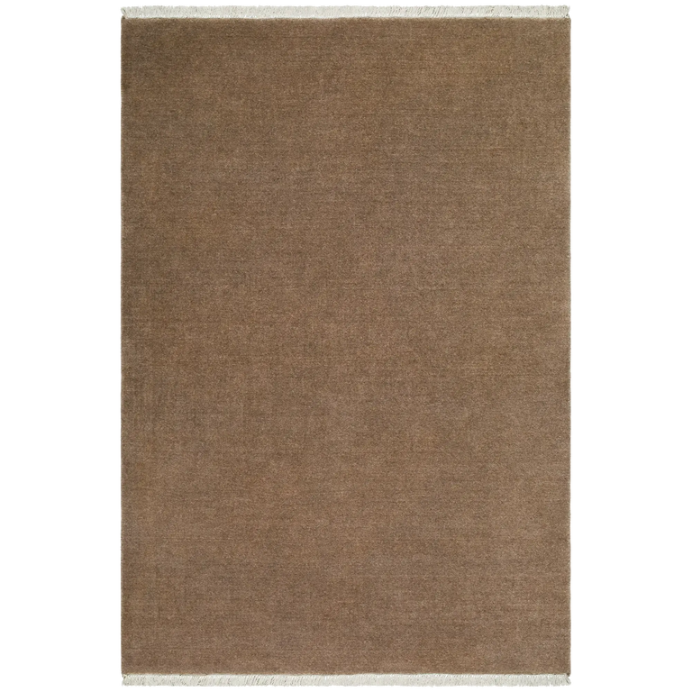 Plume Handmade Wool Rug (Desert Tan)