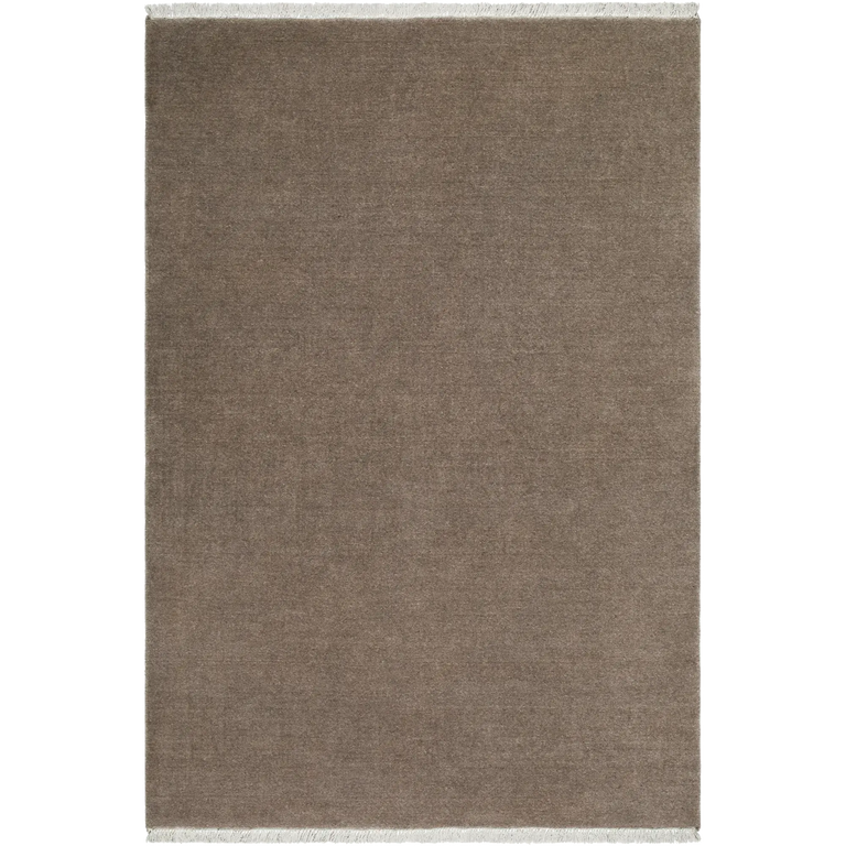 Plume Handmade Wool Rug (Taupe)