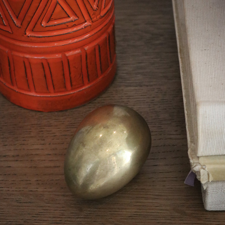 The Coveted Carl Auböck Brass Egg