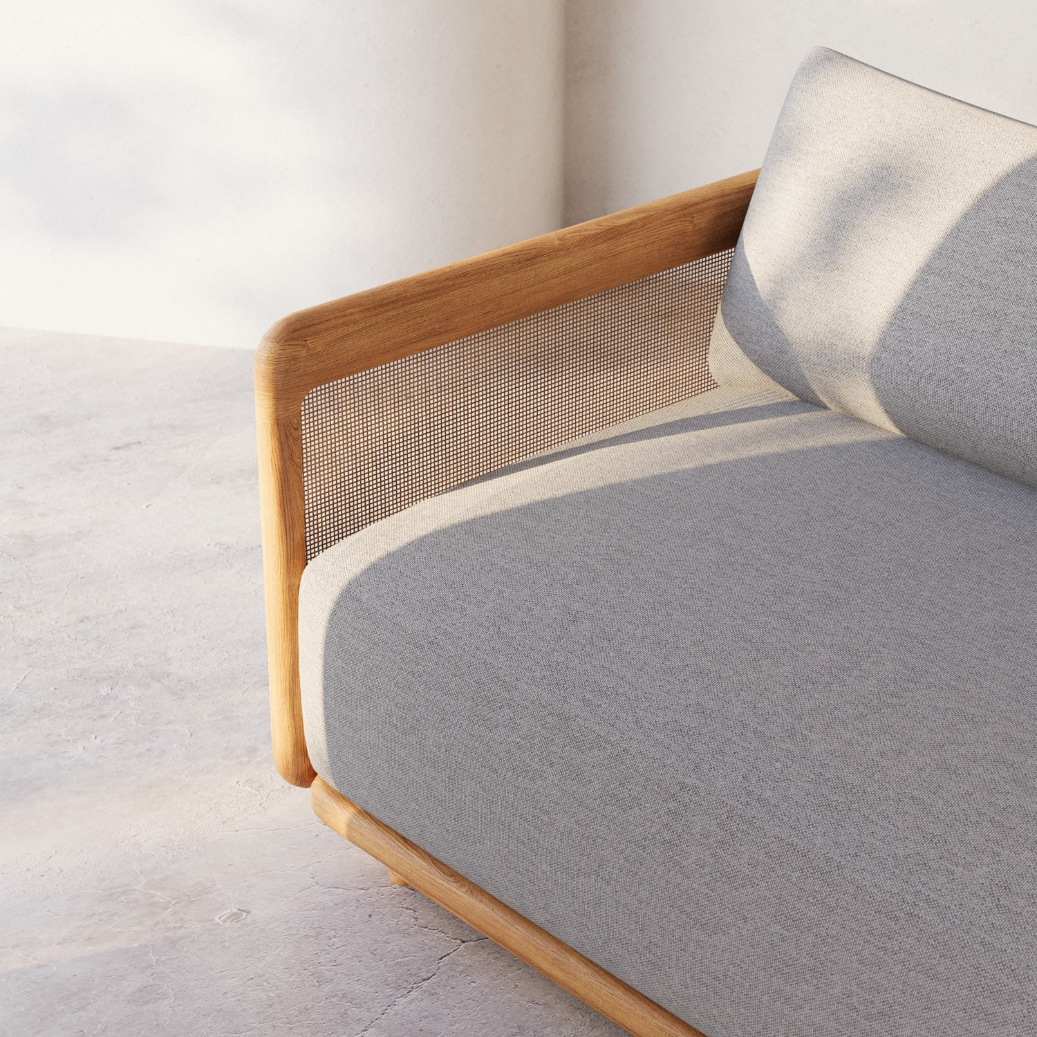 Dock Teak Swivel Lounge Chair