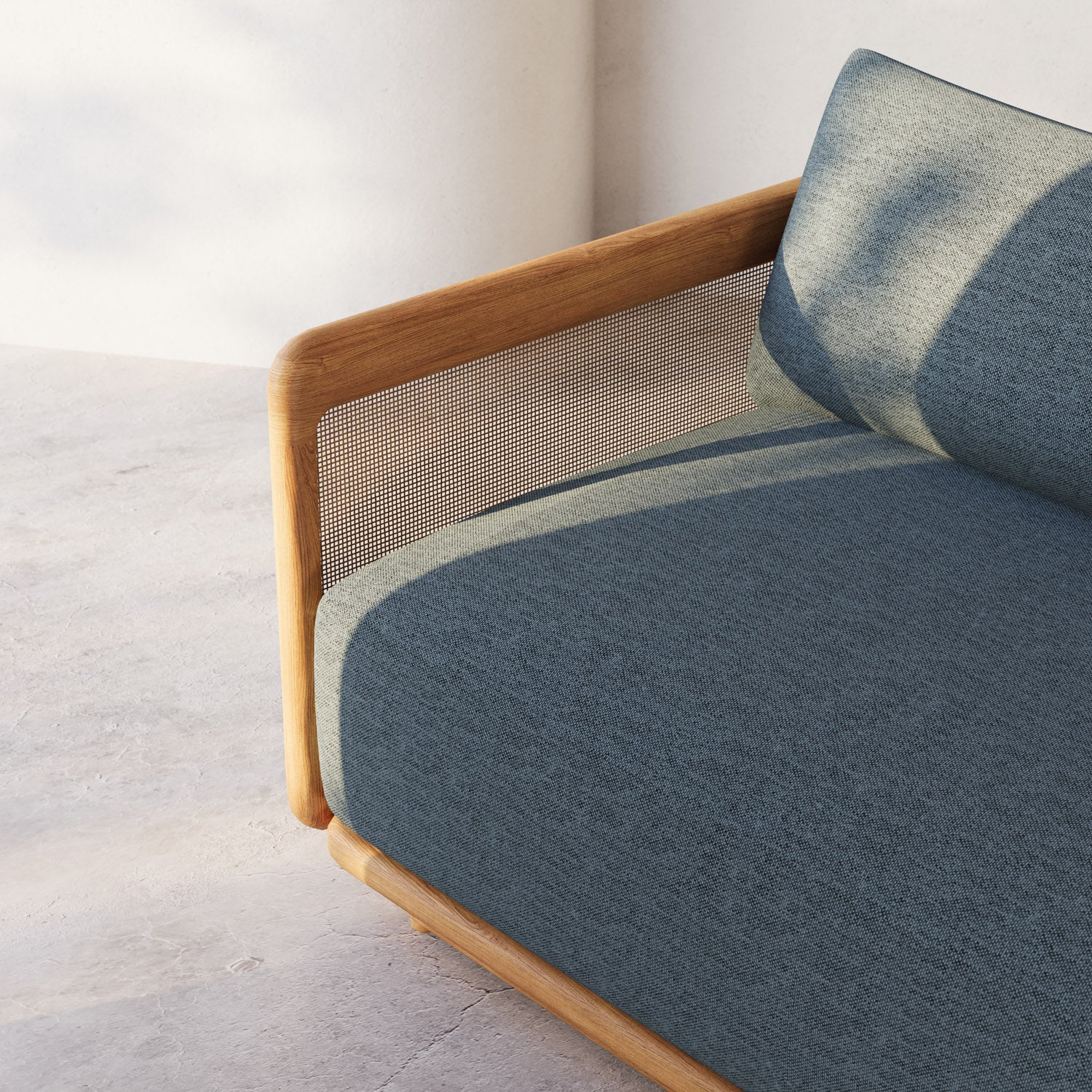 Dock Teak Swivel Lounge Chair