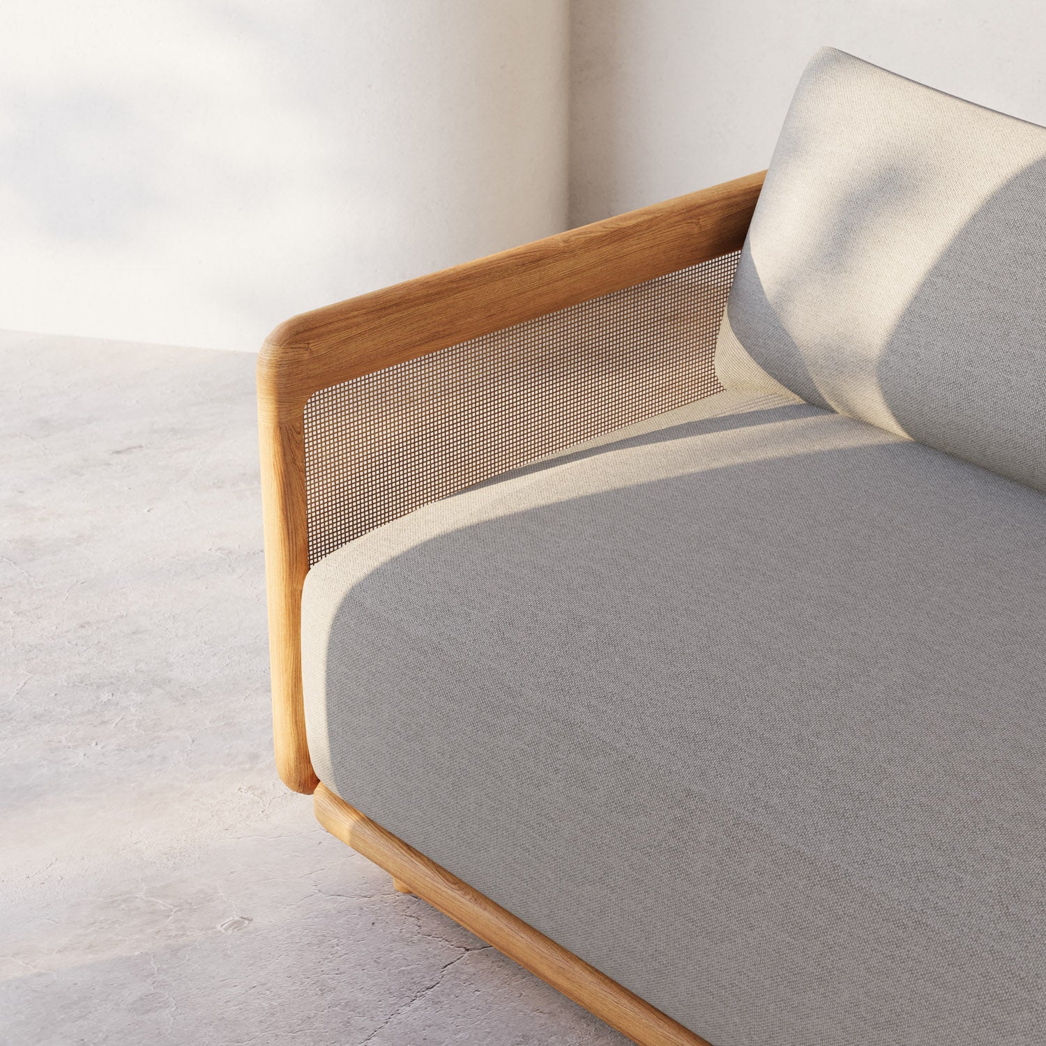 Dock Teak Swivel Lounge Chair