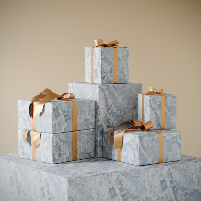French Lace Gift Wrapping Paper