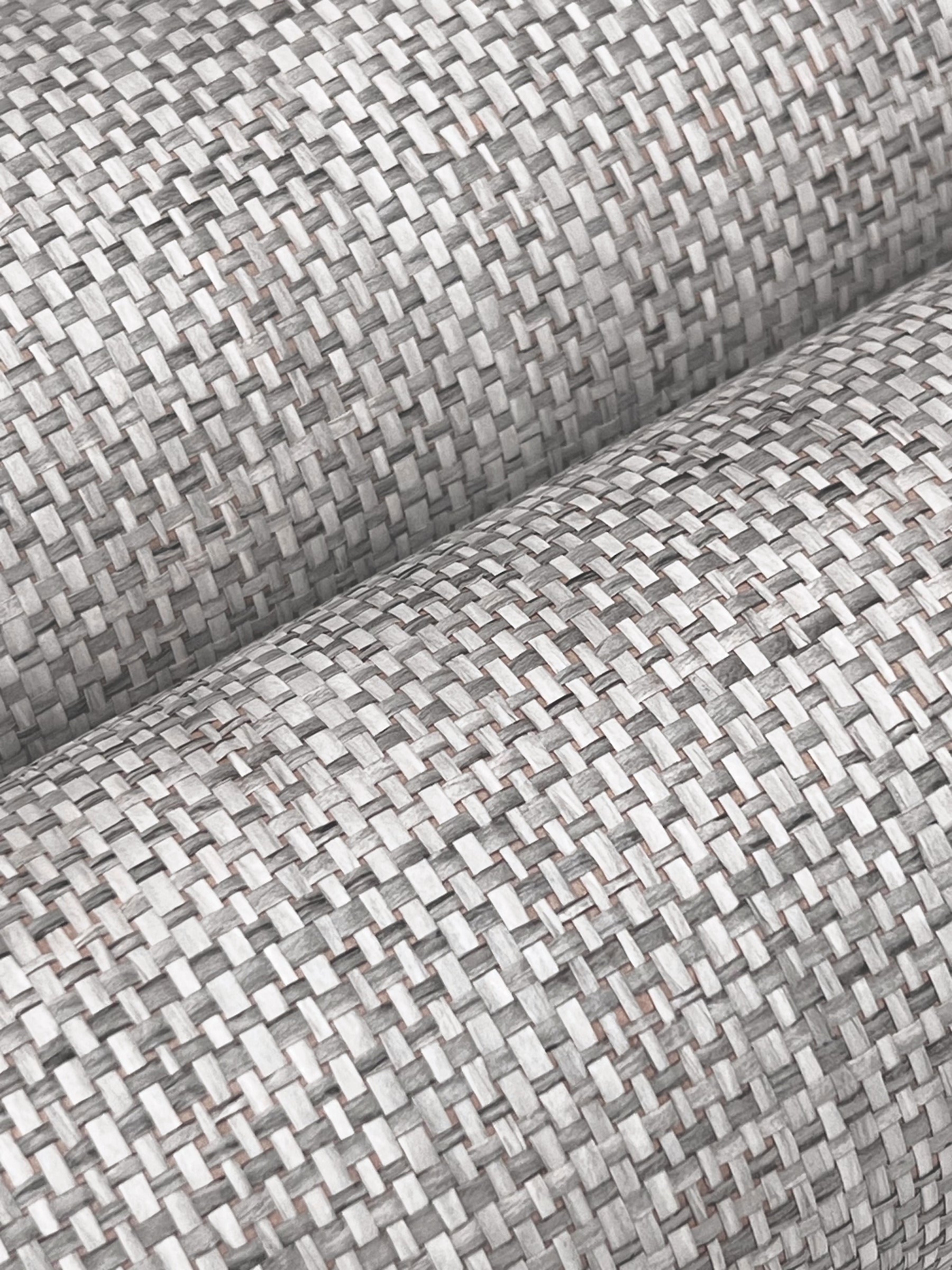 Kami Paperweave Wallpaper (Charcoal)