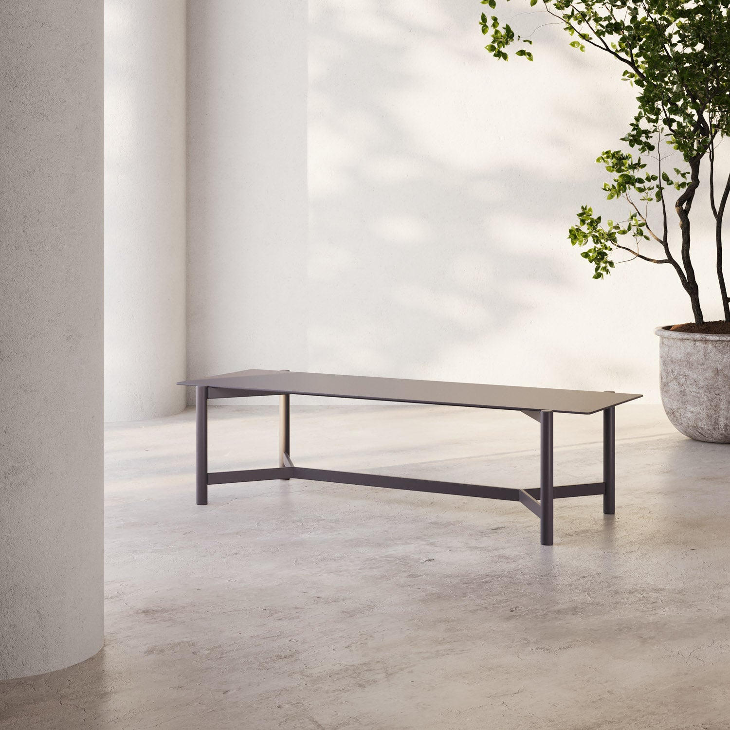 Hudson 46" Rectangular Coffee Table