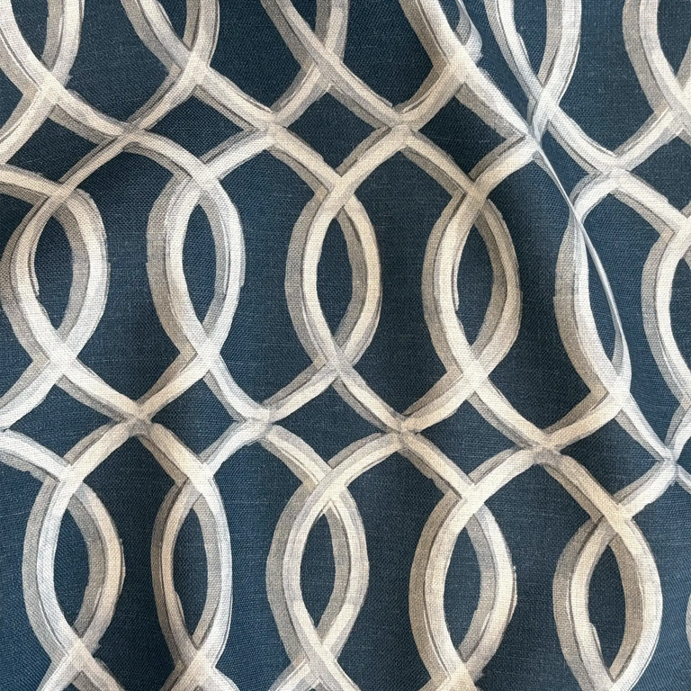 Outdoor Pillow - Gatework (Navy)