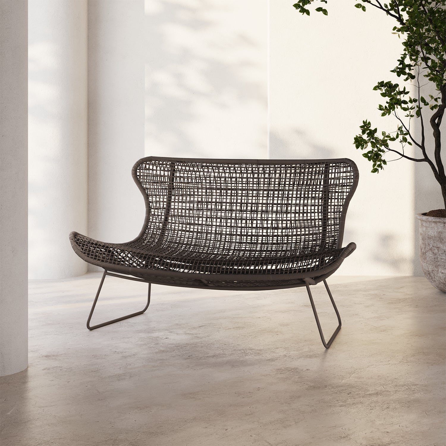Jagger Woven 65" Love Seat
