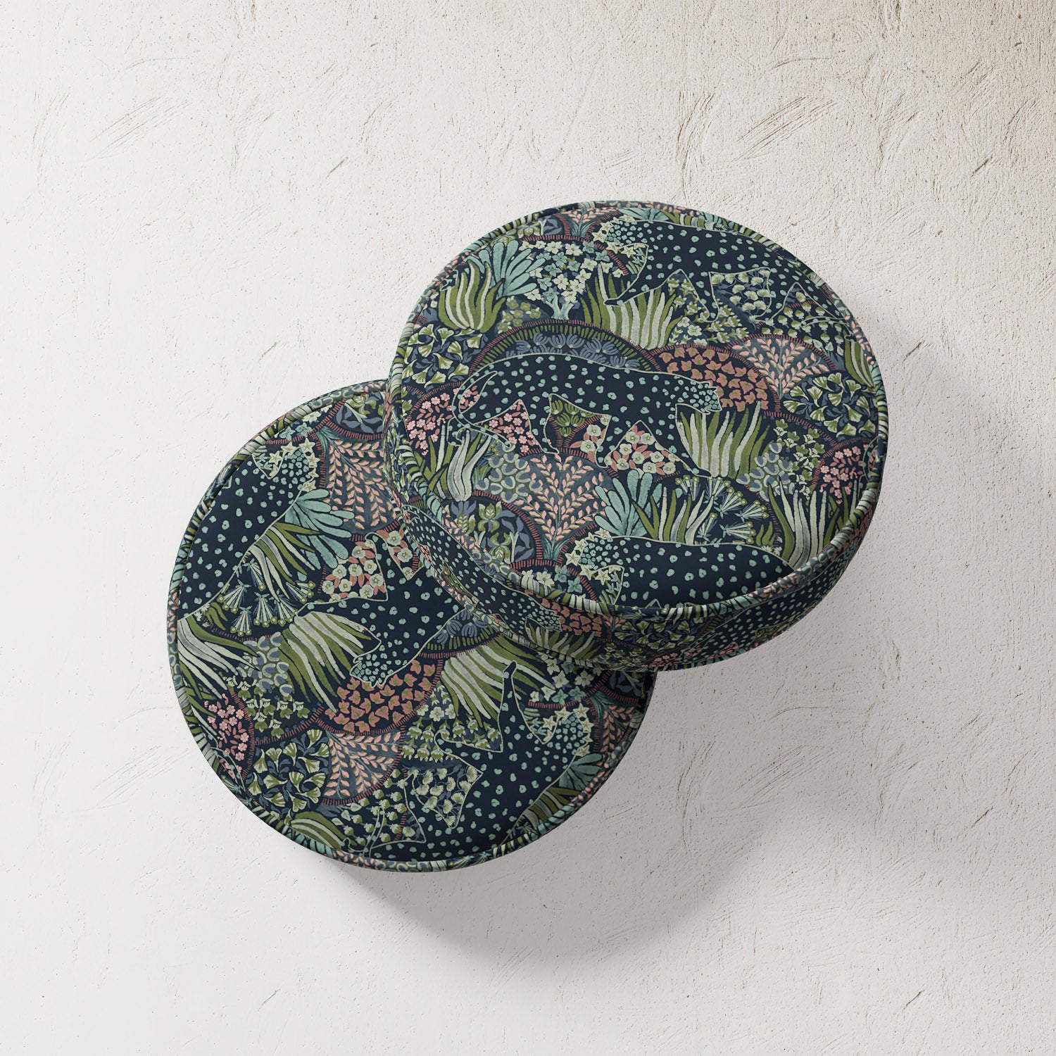 Outdoor Pillow - Leopard Floral