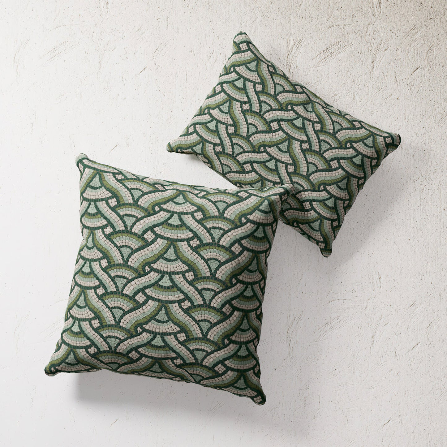 Outdoor Pillow - Woven Mosaic
