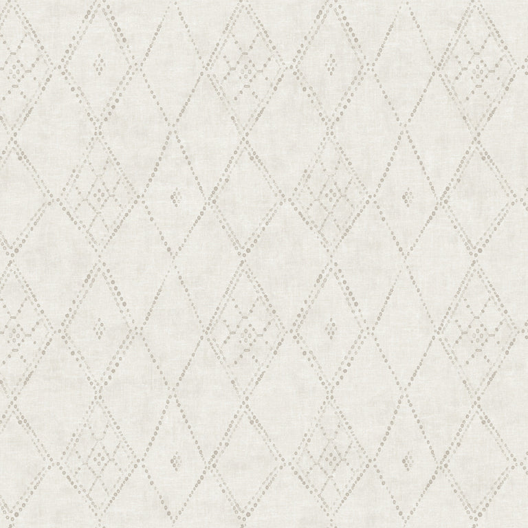 Souk Diamonds Wallpaper (Smoke)