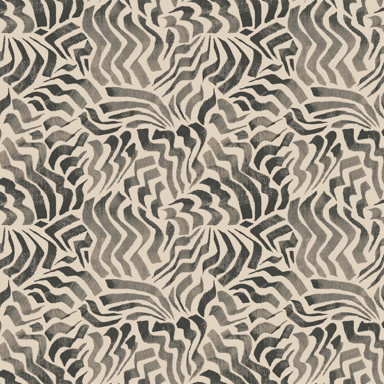 Zora Wave Wallpaper (Charcoal)