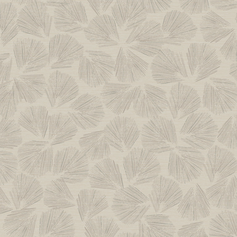 Elora Leaf Wallpaper (Taupe)
