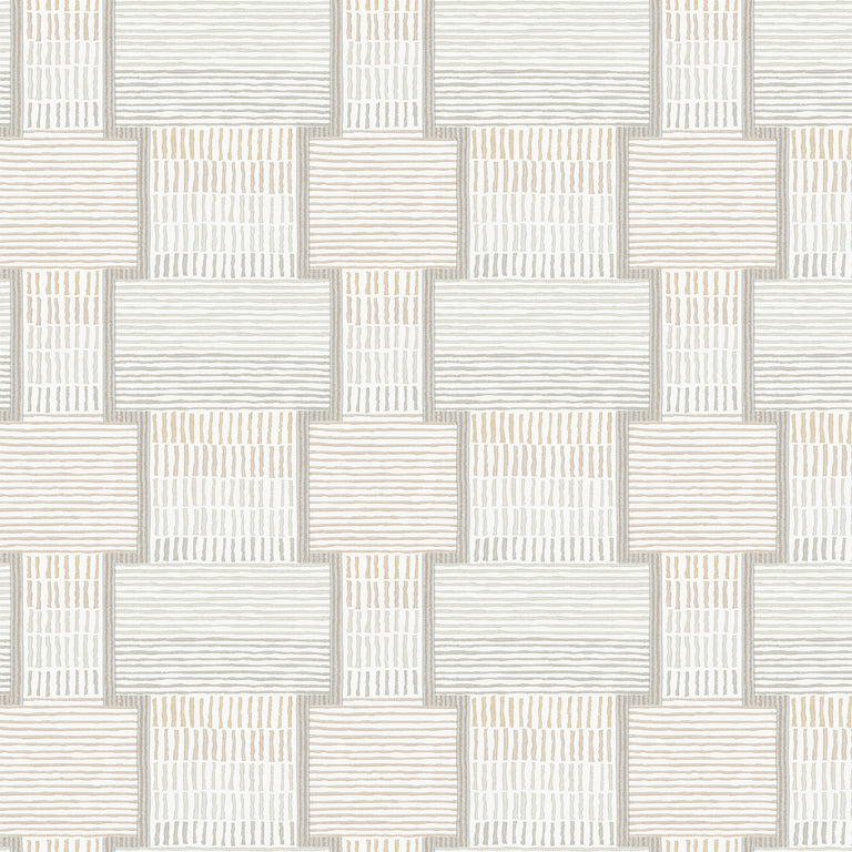 La Broderie Wallpaper (Grey)