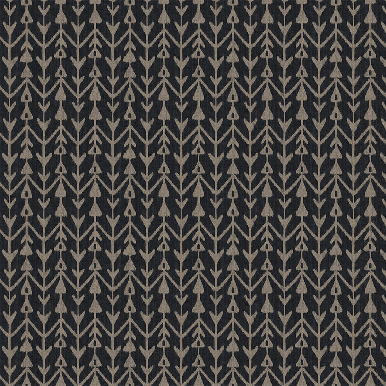 Martigue Stripe Wallpaper (Black)