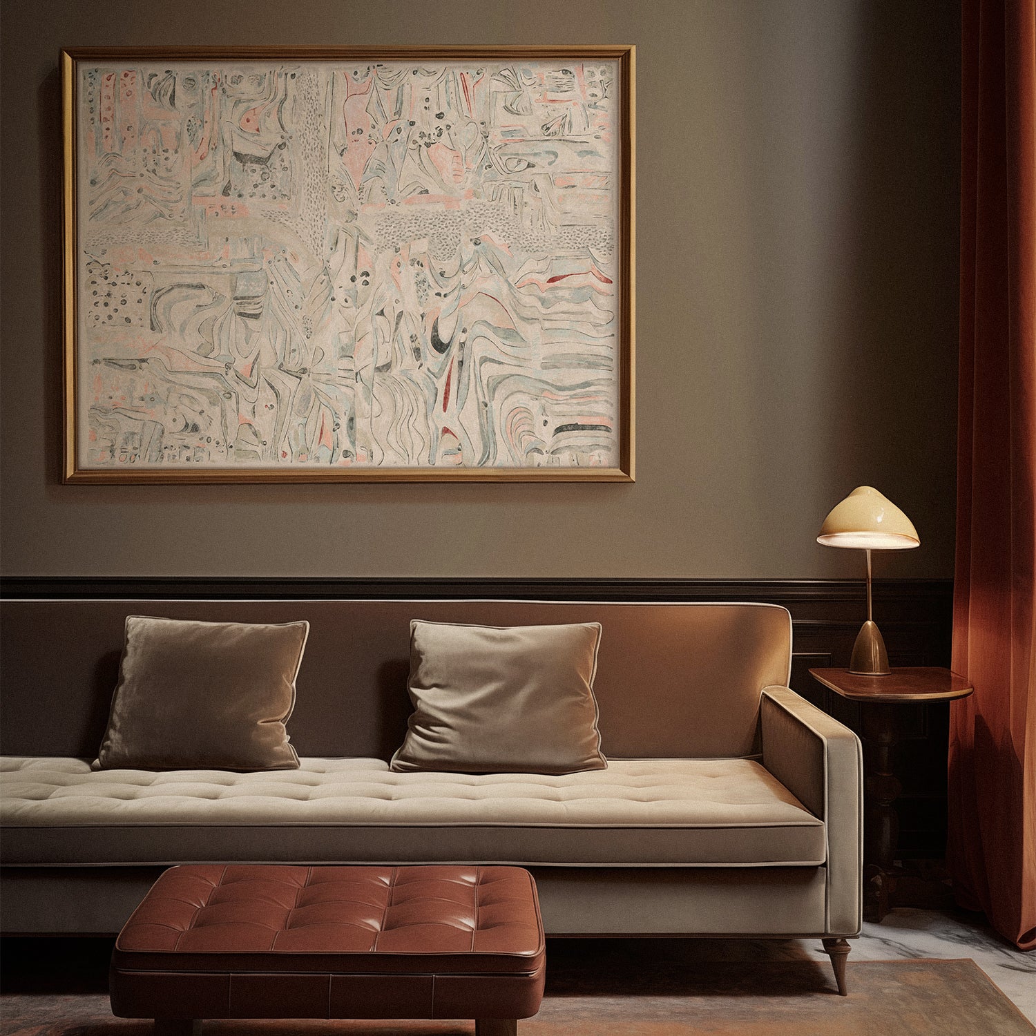 Les Terrains - Londres Limited Edition Art Print