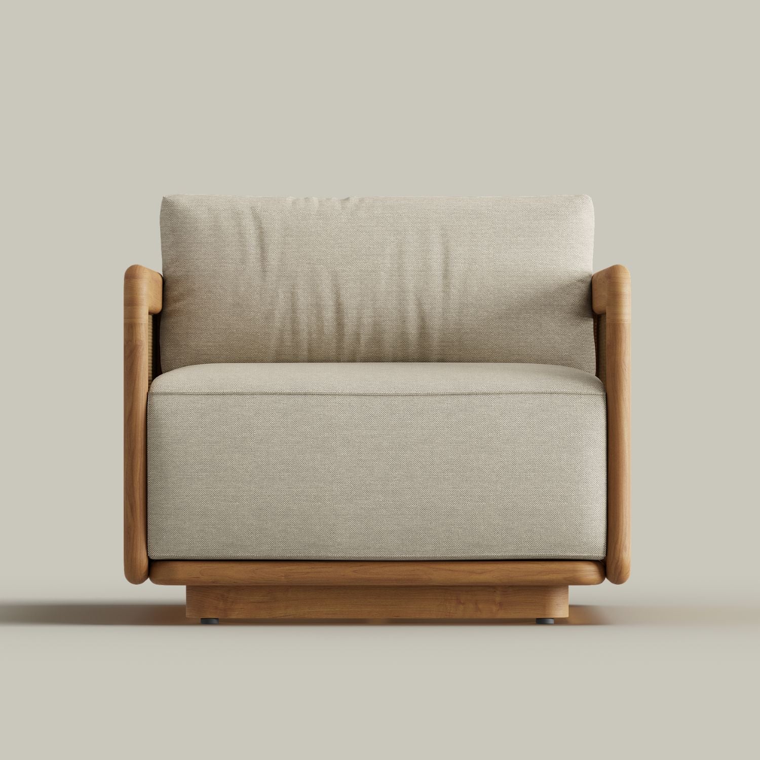 Dock Teak Swivel Lounge Chair