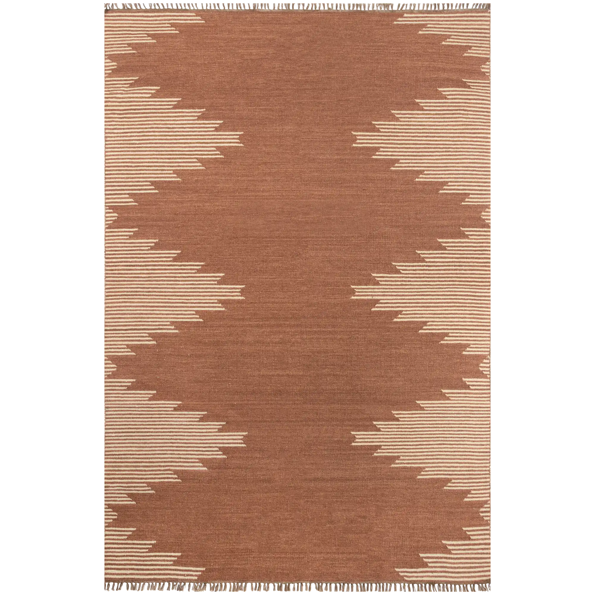 Metlili Missira Rug, Terra Cotta