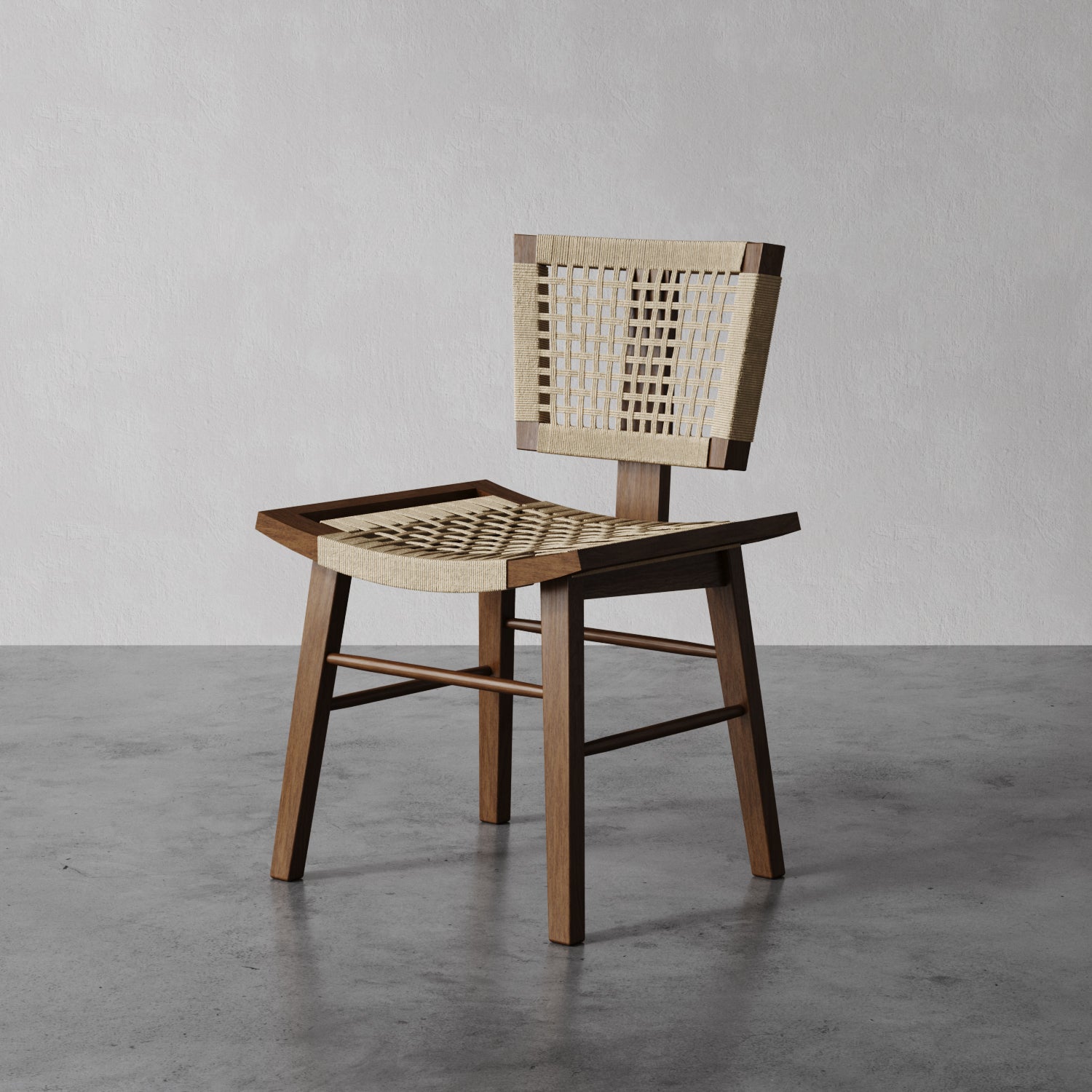 Mercier Dining Chair (Walnut) at 14 Crosby