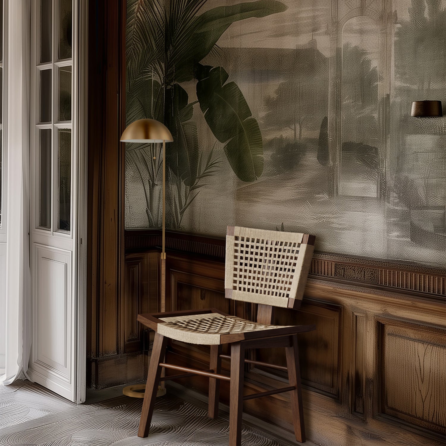 Mercier Dining Chair (Walnut) at 14 Crosby