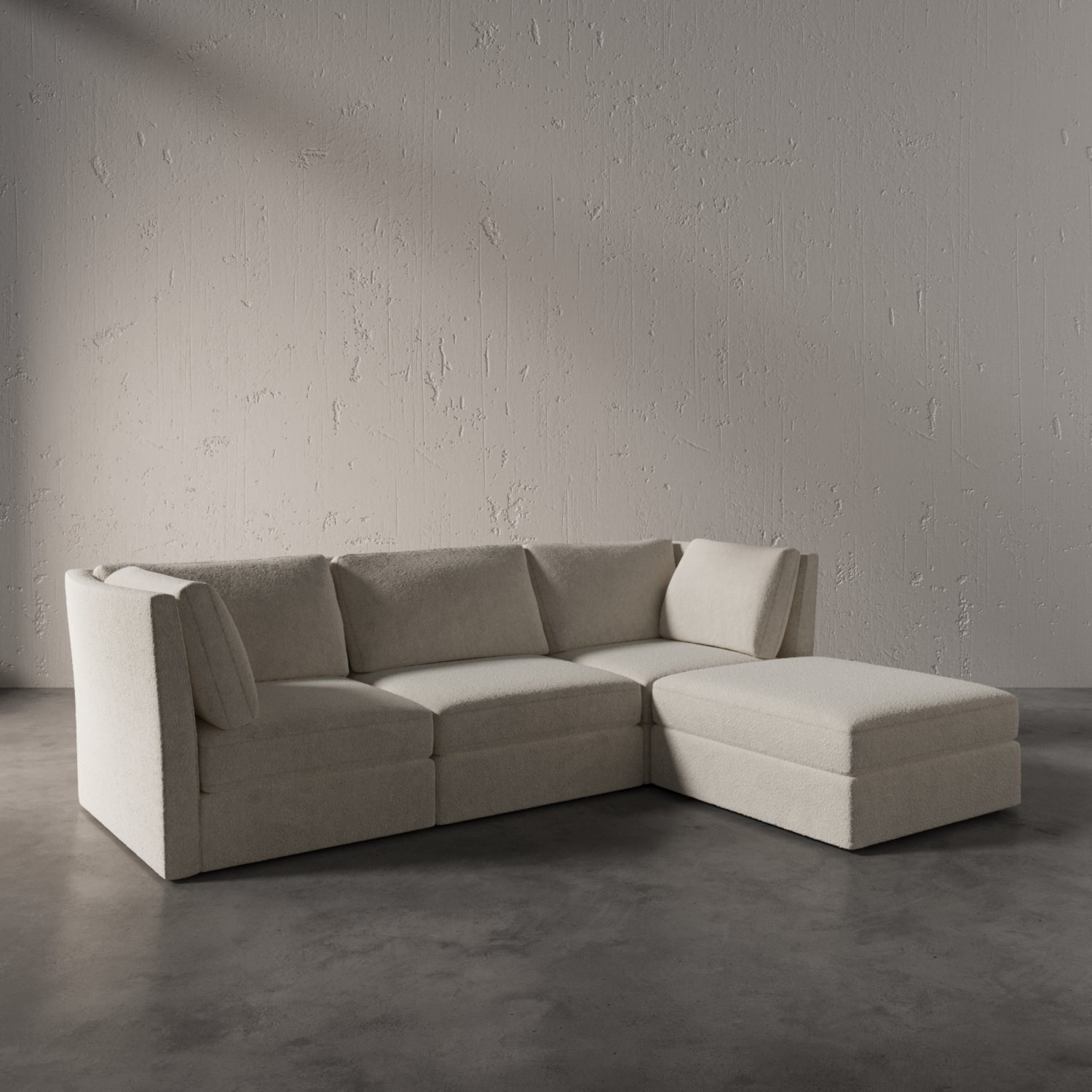 4 piece shop modular sectional