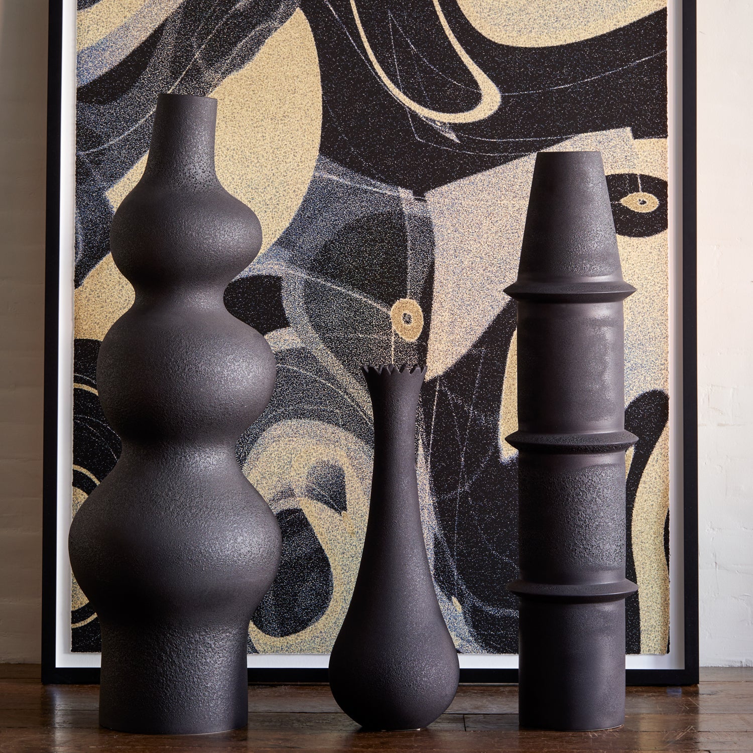 Pasteur Vase (Black) at 14 Crosby