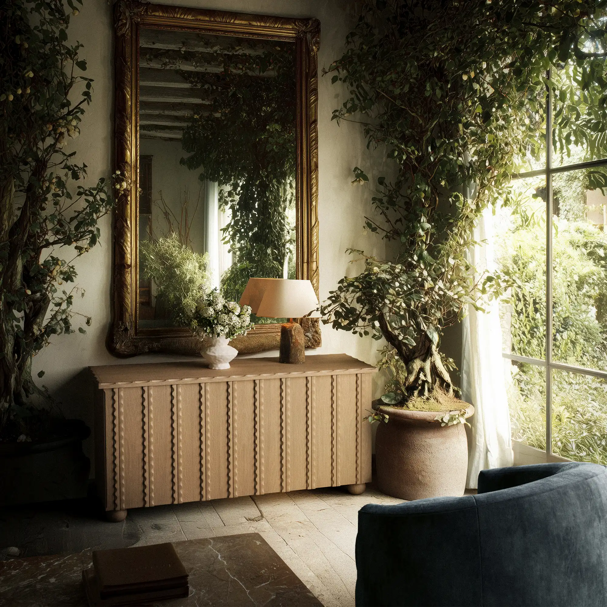 Marchand 4-Door Cabinet