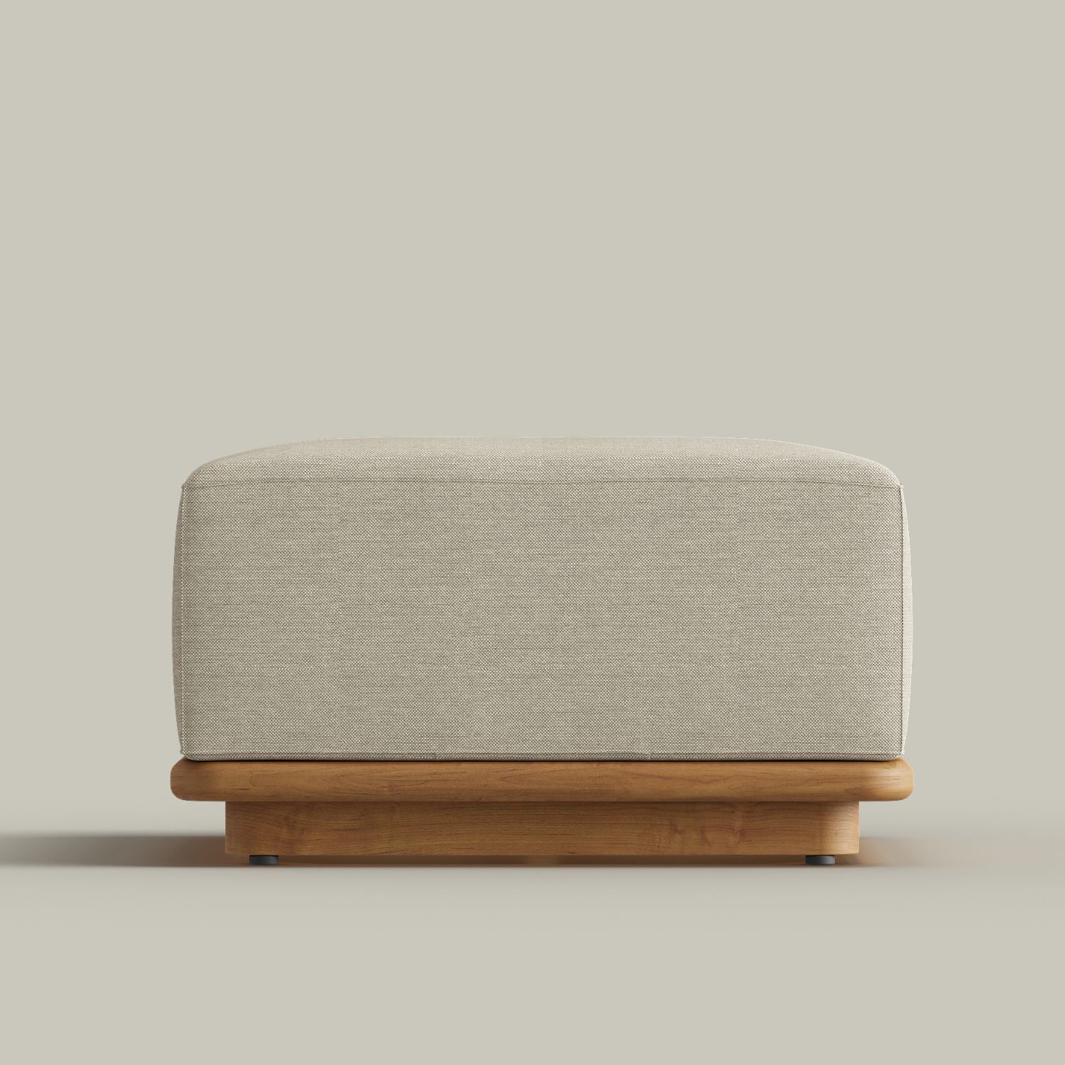 Dock Teak Ottoman
