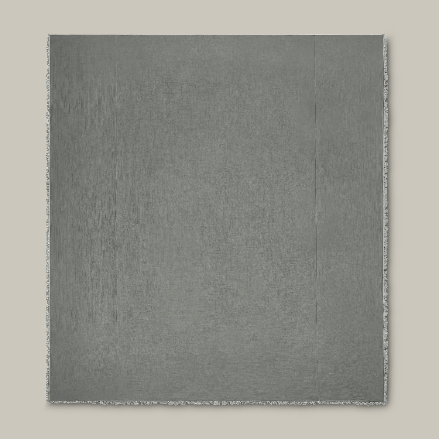 Ernestine Gauze 3-Piece Bedspread Set (Grey)