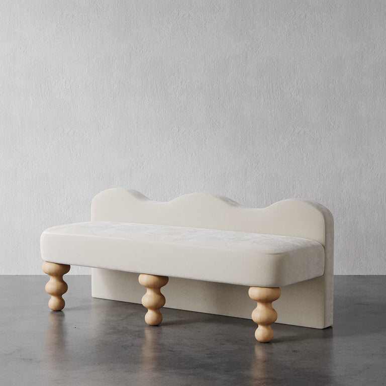Celine Custom Upholstered Bench